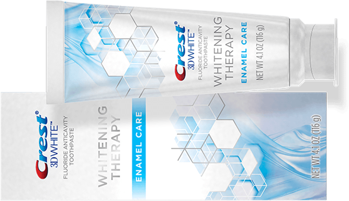CREST 3D WHITE WHITENING THERAPY ENAMEL CARE TOOTHPASTE