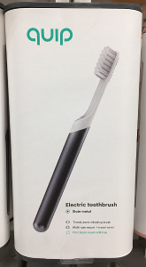 Quip electric toothbrush black