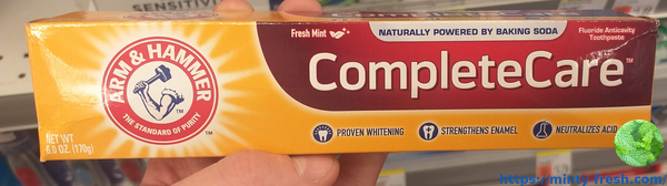 arm and hammer toothpaste complete care front2